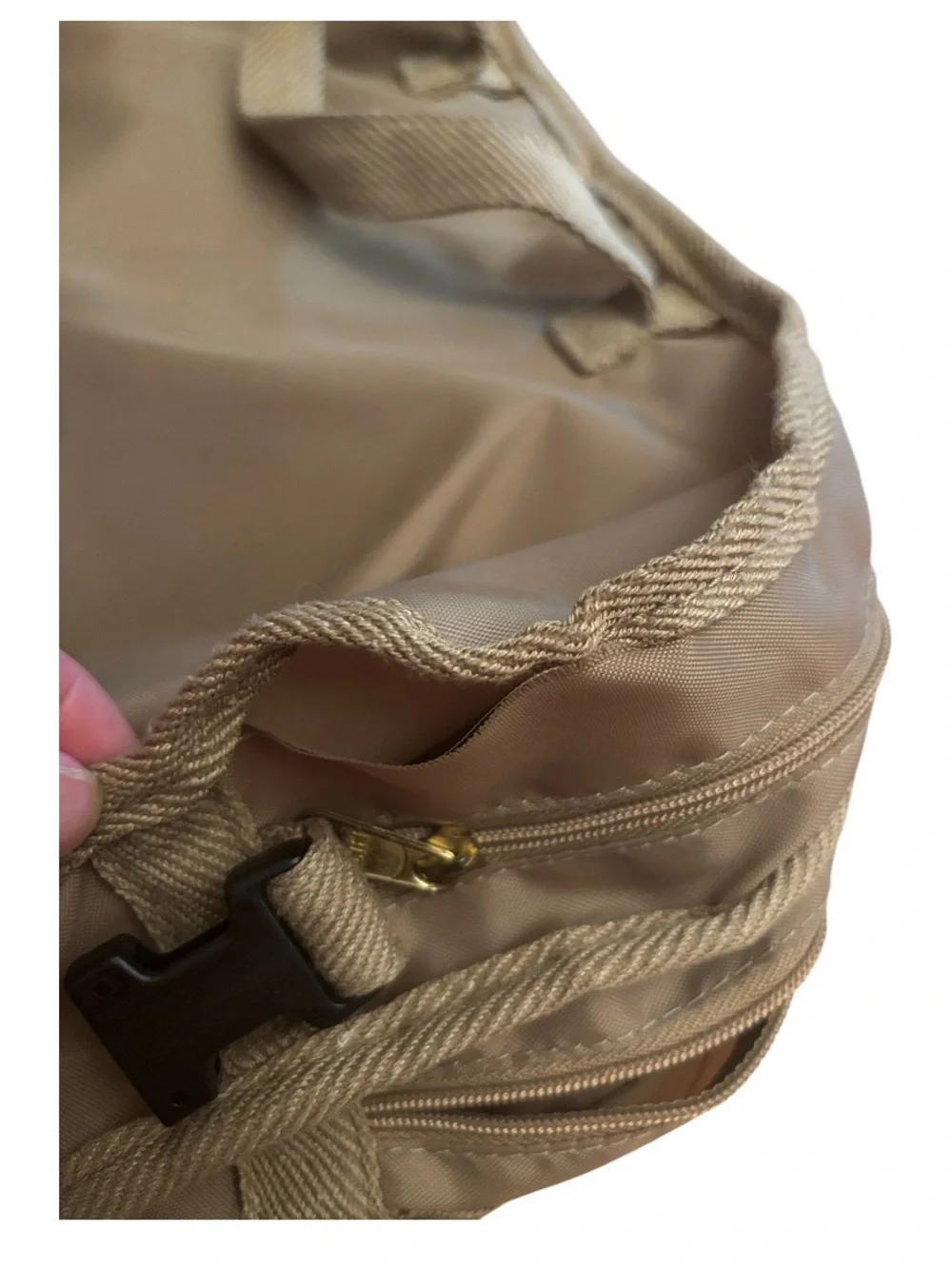 Ms. Magazine | Tan Lightweight Travel Satchel Simple Eco Friendly Bag Collectors